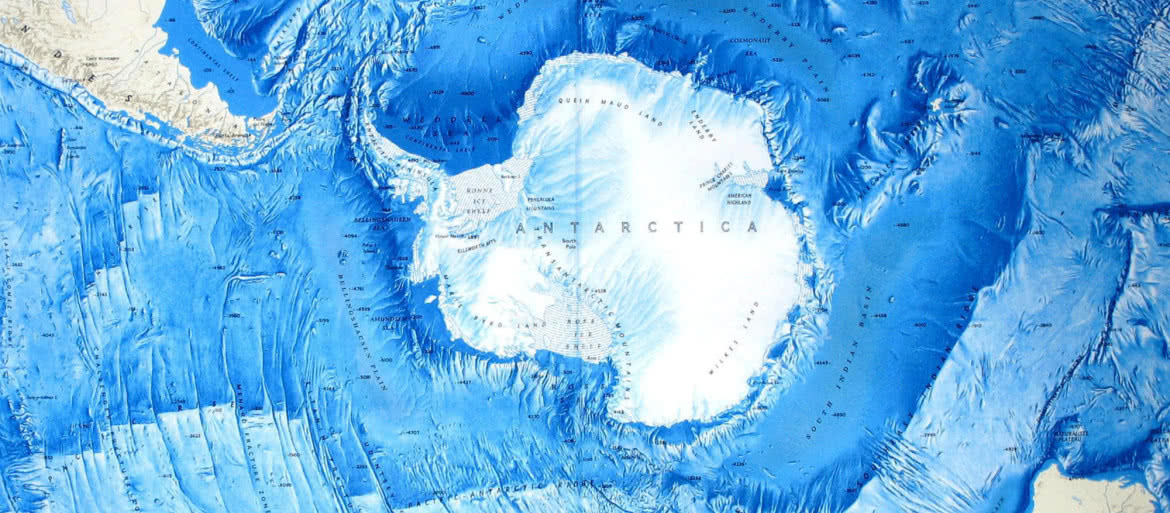 Ocean Południowy nieco mniej tajemniczy - mamy nową mapę