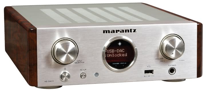 Marantz HD-DAC1 to urządzenie wszechstronne i w firmowym stylu luksusowe