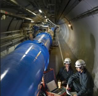 Prace diagnostyczne w tunelu LHC