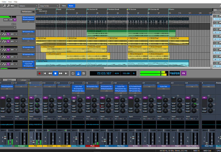 Acoustica Mixcraft 9 Pro Studio - program DAW dla Windows