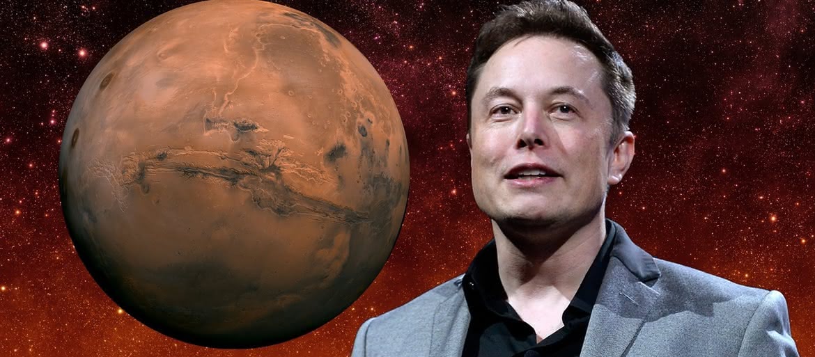 Elon Musk kolonizuje Czerwoną Planetę 