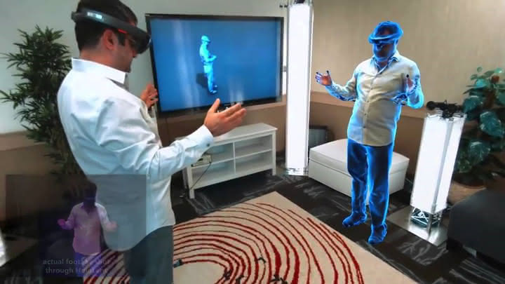 Holoportacja z wykorzystaniem HoloLens