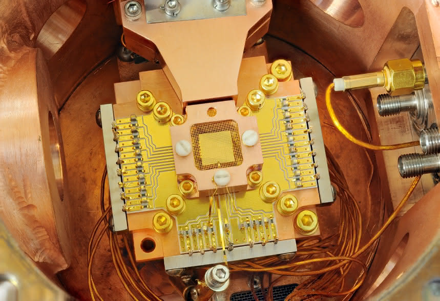  Jeden z prototypów komputera kwantowego