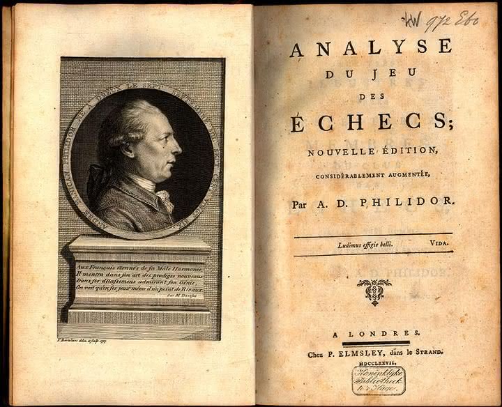 2. François Philidor, L'analyse des Echecs (Analiza gry w szachy)