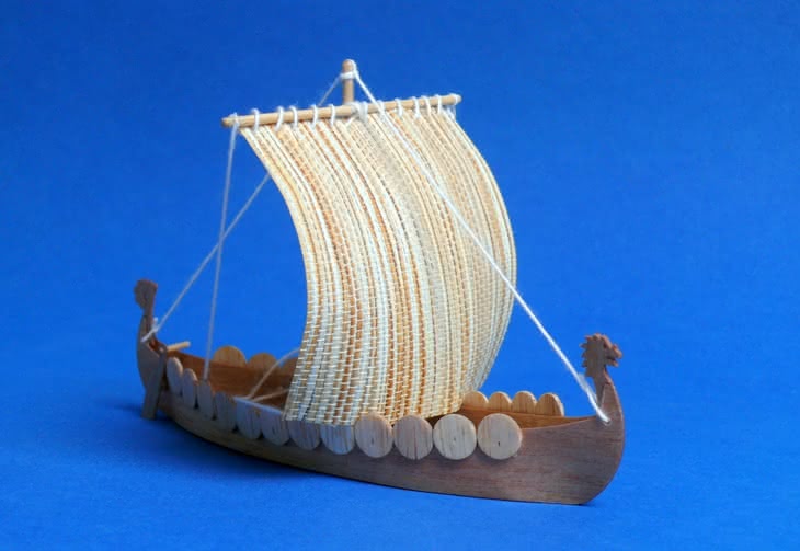 LANGSKIP czyli długa łódź wikingów