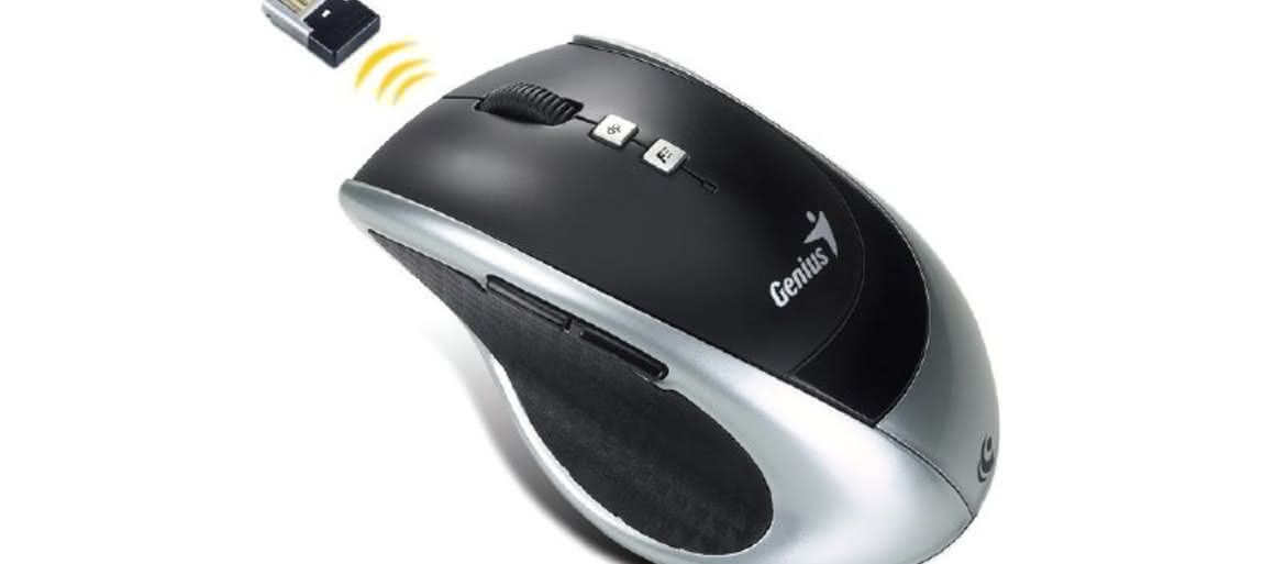 Mysz DX-ECO - bezprzewodowa myszka bez baterii