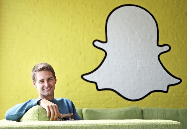 Stwórca snapów - Evan Spiegel