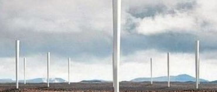 Energia z wiatru bez łopatek