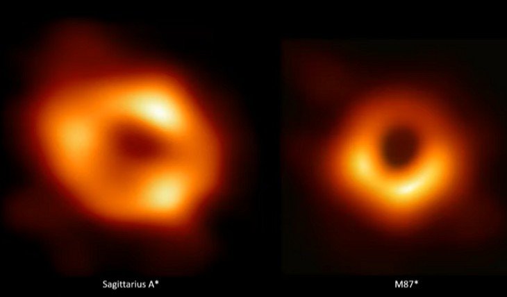 Pierwsza fotografia czarnej dziury z centrum naszej Galaktyki