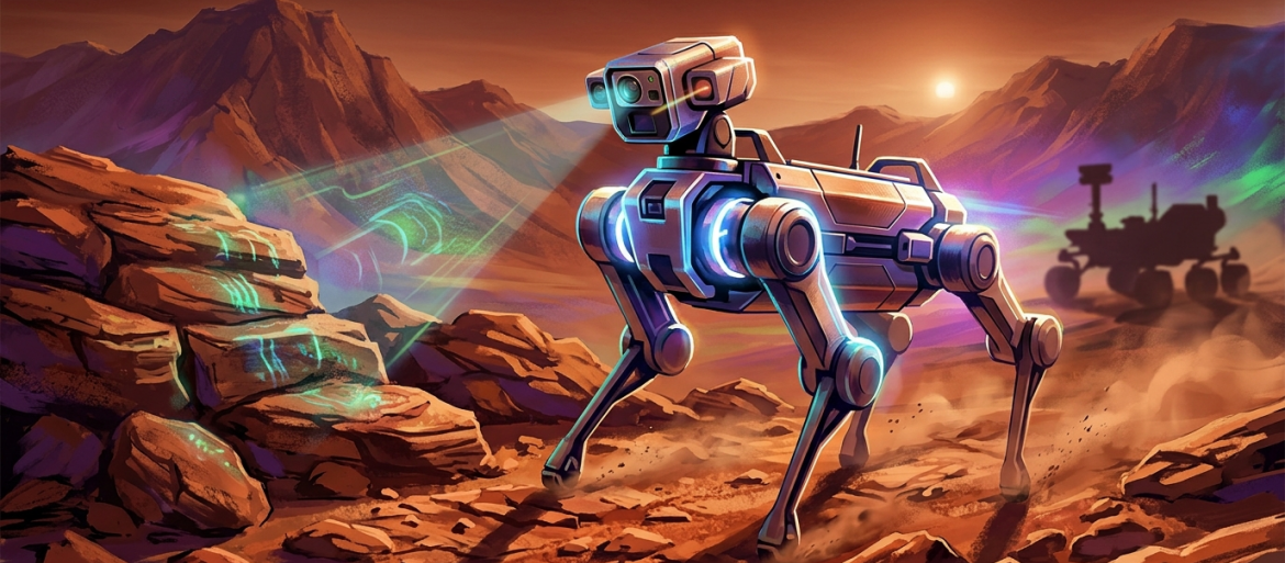 ANYmal: Czteronogi robot przeszuka Marsa trzy razy szybciej niż łaziki NASA