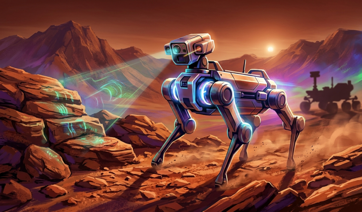 ANYmal: Czteronogi robot przeszuka Marsa trzy razy szybciej niż łaziki NASA