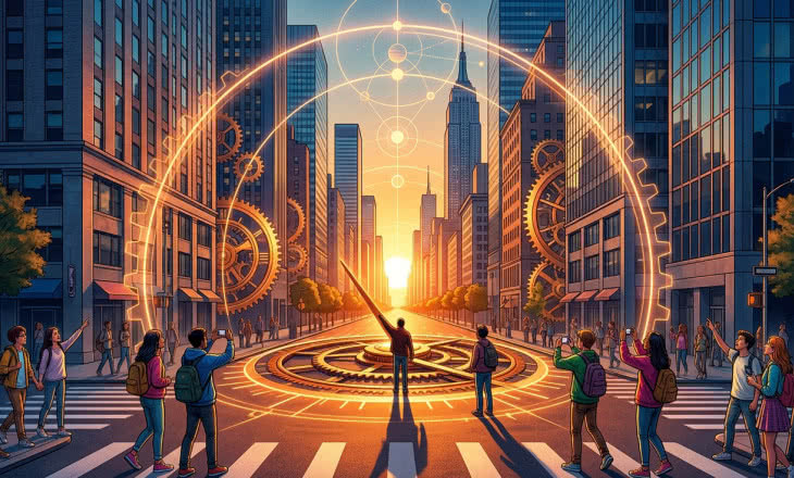 Zegar słoneczny z 1811 roku: Mechanizm Manhattanhenge 2026