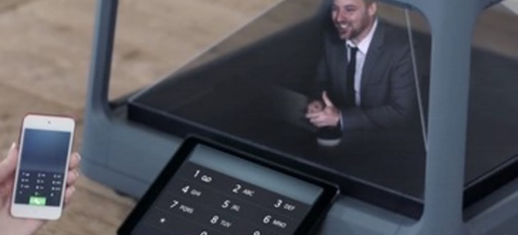 Hologram ze smartfona lub tabletu