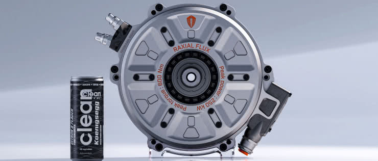 Superlekki silnik elektryczny Koenigsegga