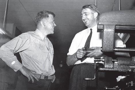 William Hewlett i David Packard w latach 50.