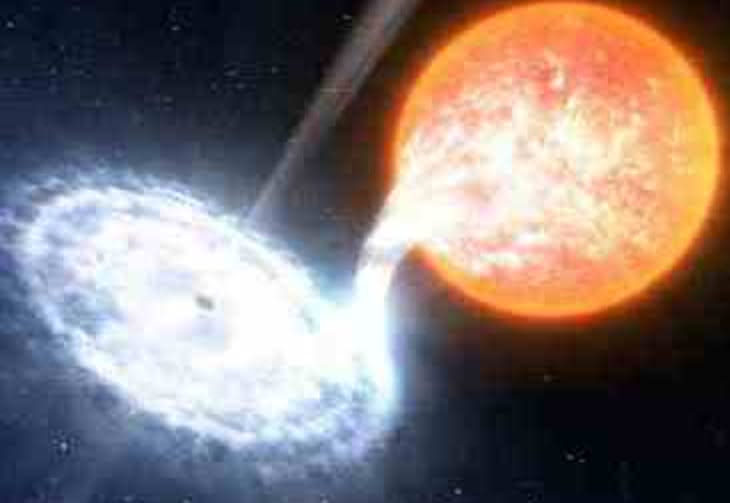 Czarne dziury wystrzeliwują także ciężkie atomy