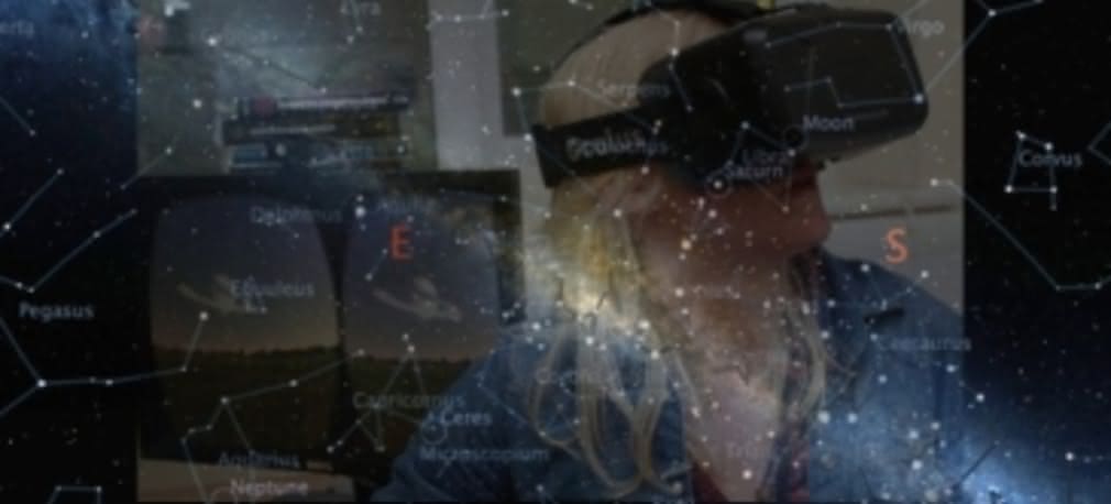 Gogle VR + gwiazdy