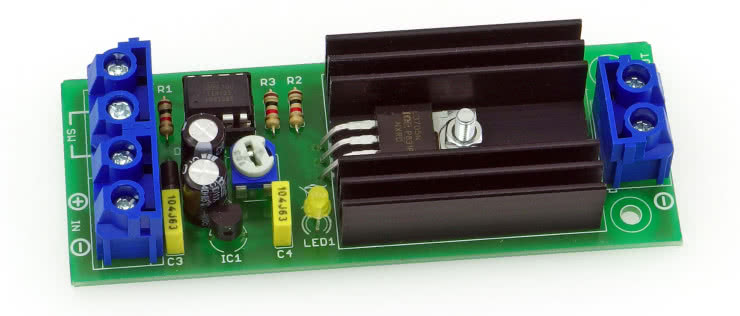  AVT 5788 - Sterownik płynnego rozjaśniania i wygaszania oświetlenia LED sterowany włącznikiem