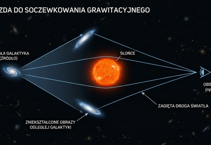 Luneta wyciągnięta na osiemdziesiąt miliardów kilometrów. Słońce jako wielki kosmiczny teleskop?