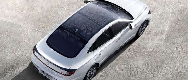 Nowy Hyundai z dachem solarnym