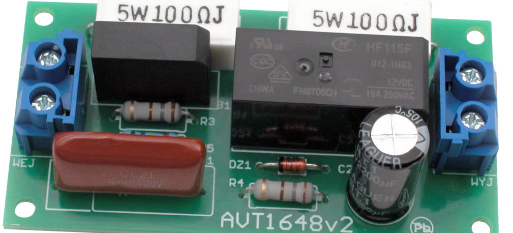 AVT1648. Softstart do elektronarzędzi