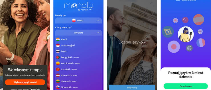 Mobilna nauka języków 