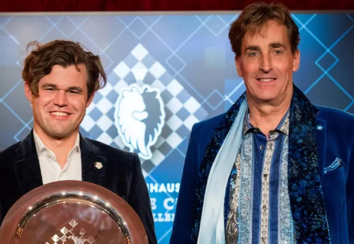 Szachowy GOAT Magnus Carlsen popularyzuje szachy losowe Fischera