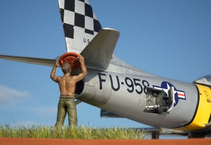 F-86 Sabre. Szabelka