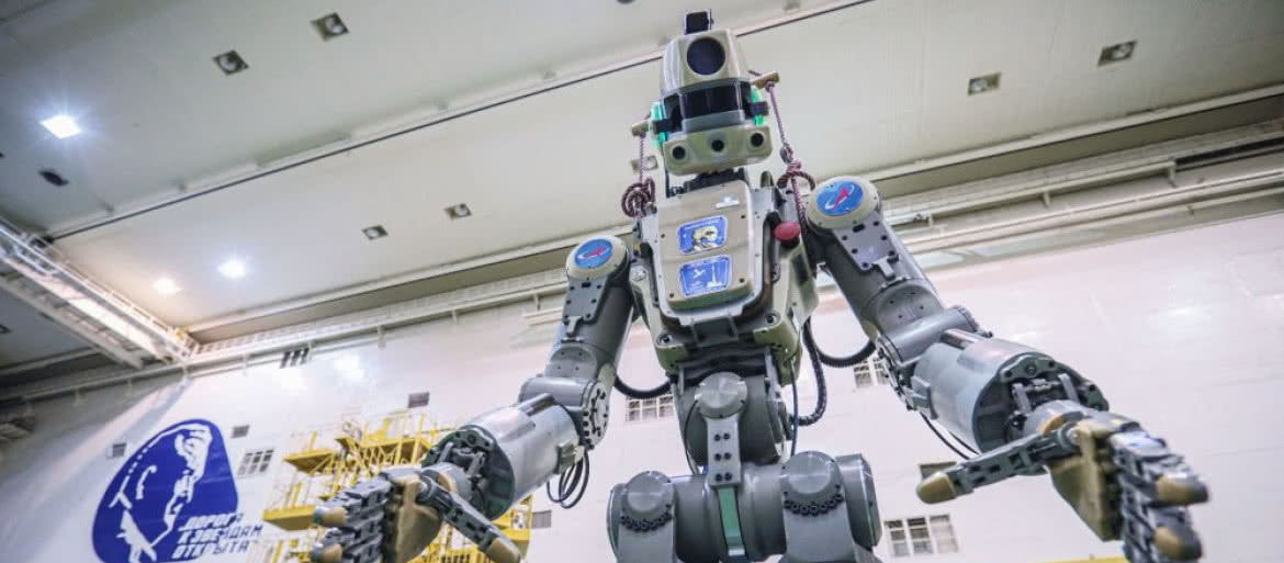 Rosjanie wysłali pierwszego humanoidalnego robota w kosmos
