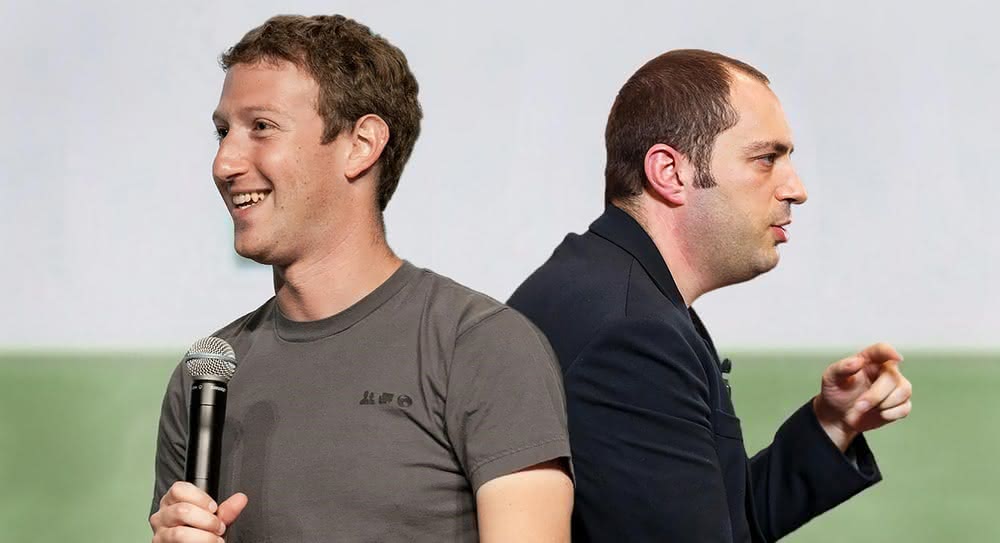 Mark Zuckerberg z Janem Koumem