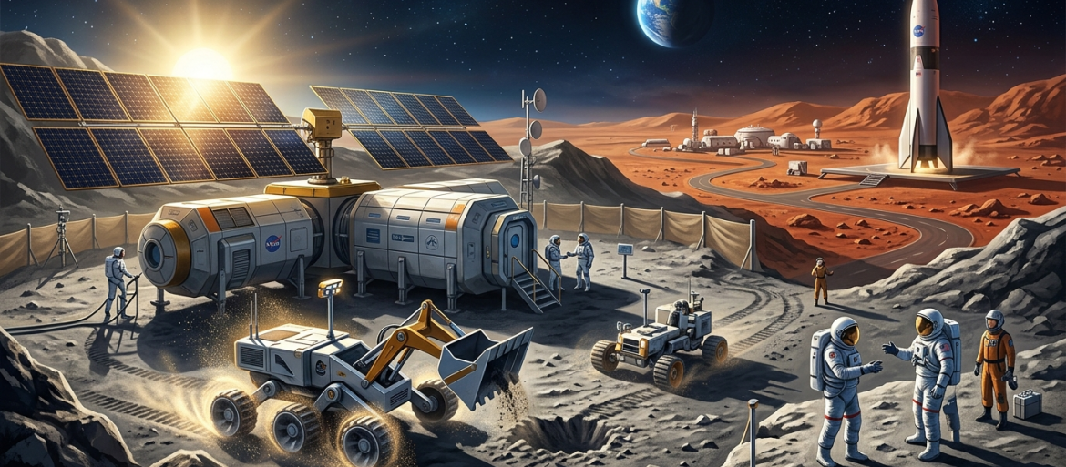41 technologii dla Księżyca i Marsa: NASA stawia na sektor prywatny