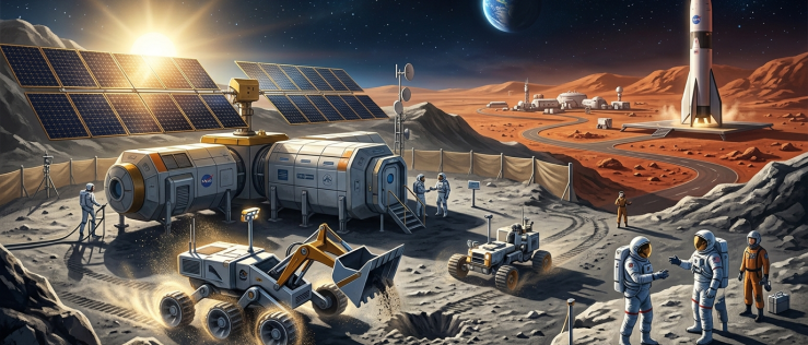 41 technologii dla Księżyca i Marsa: NASA stawia na sektor prywatny