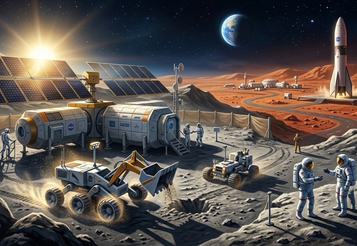 41 technologii dla Księżyca i Marsa: NASA stawia na sektor prywatny