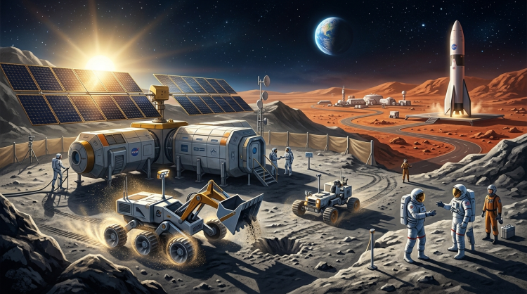 41 technologii dla Księżyca i Marsa: NASA stawia na sektor prywatny