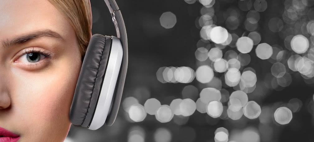 Bezprzewodowe słuchawki z metalową obudową