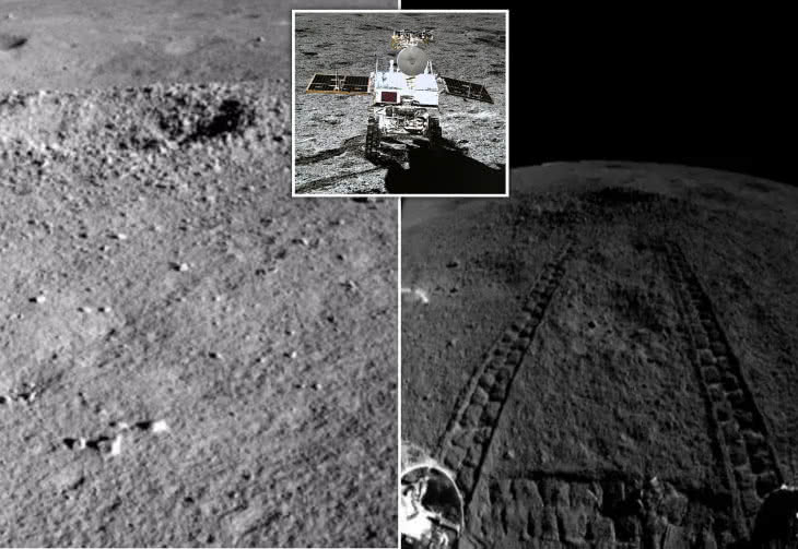 Co dziwnego znalazł chiński łazik po ciemnej stronie Księżyca?
