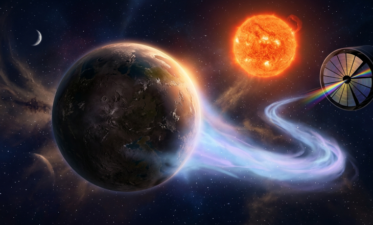 Hel potwierdza atmosferę na skalistej planecie LHS 1140 b