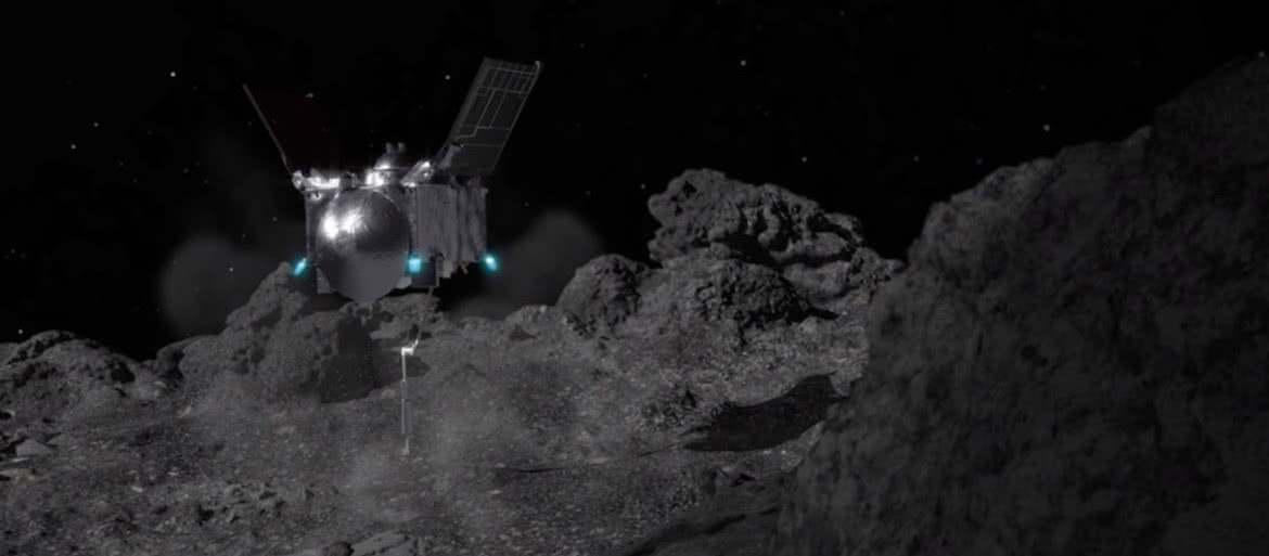OSIRIS-REx pobrał próbki z asteroidy i szykuje się do powrotu na Ziemię