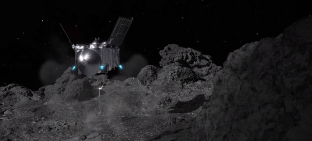OSIRIS-REx pobrał próbki z asteroidy i szykuje się do powrotu na Ziemię