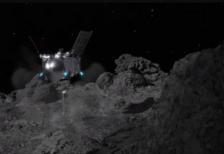 OSIRIS-REx pobrał próbki z asteroidy i szykuje się do powrotu na Ziemię