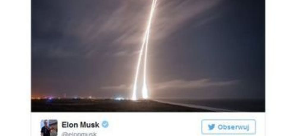 Rakieta SpaceX wylądowała