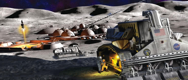 Czy kosmiczne górnictwo ruszy wreszcie na poważnie? Czekając na księżycowe zagłębie