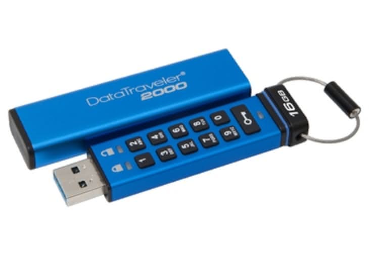  DataTraveler 2000 - pamięć USB z klawiaturą