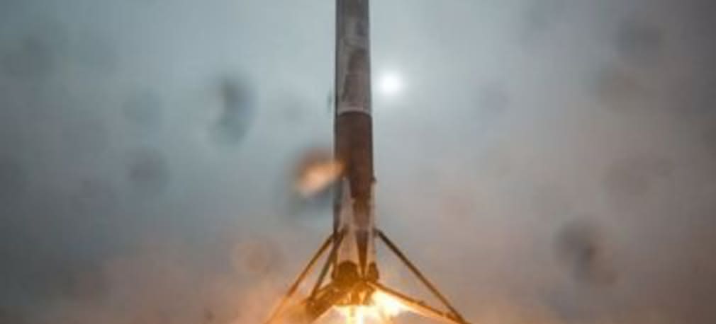 Pechowe lądowanie rakiety SpaceX 