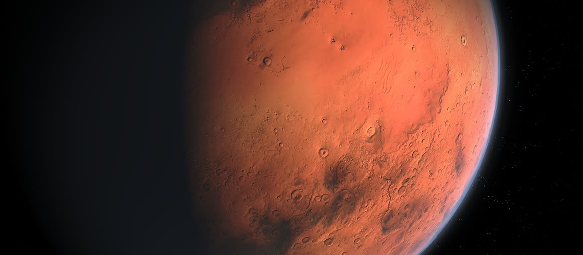 Terraformowanie Marsa - czerwone na zielone i niebieskie