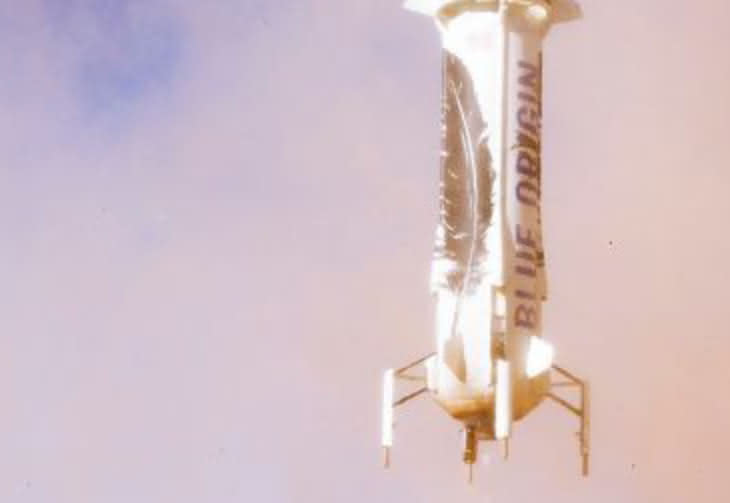 Blue Origin powtarza sukces