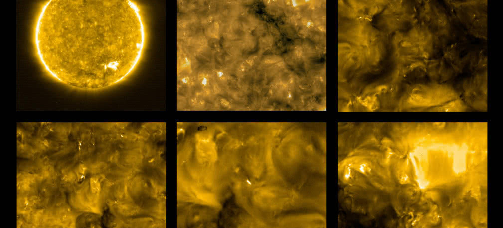 Słońce z rekordowego bliska