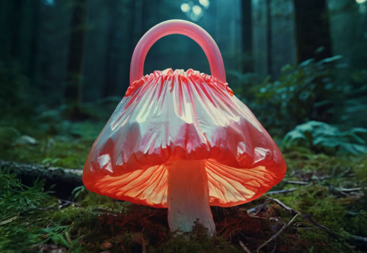 Folia z grzybów zamiast plastiku