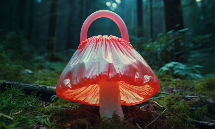 Folia z grzybów zamiast plastiku