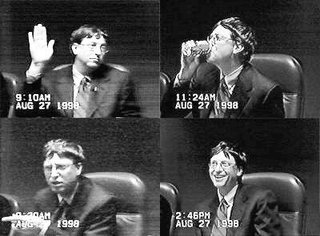 Bill Gates przed sądem antymonopolowym